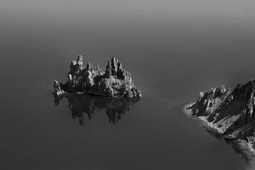 The Ghost Ship in Crater Lake