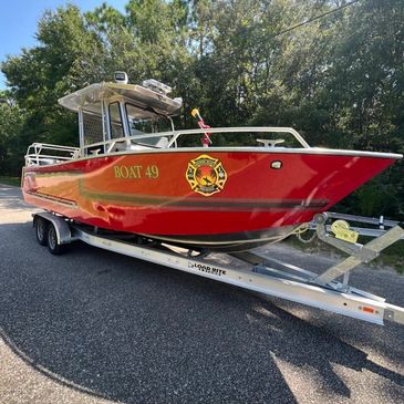 Santa Rosa County Fire Rescue Boat