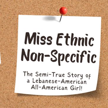 Note pinned to a board about an ethnic identity story.
