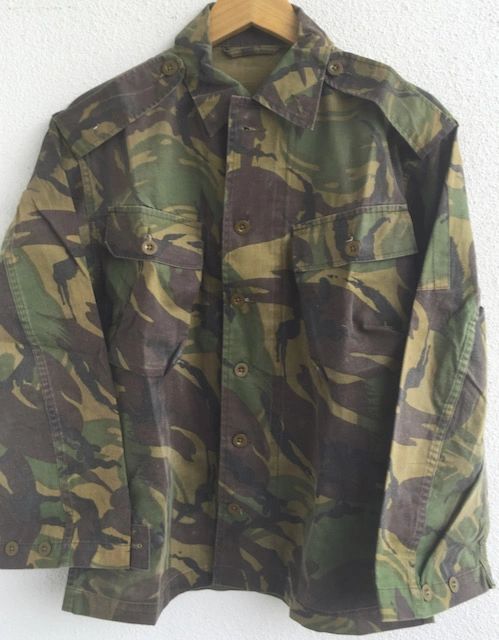 African DPM Camo Combat Shirt Size Large