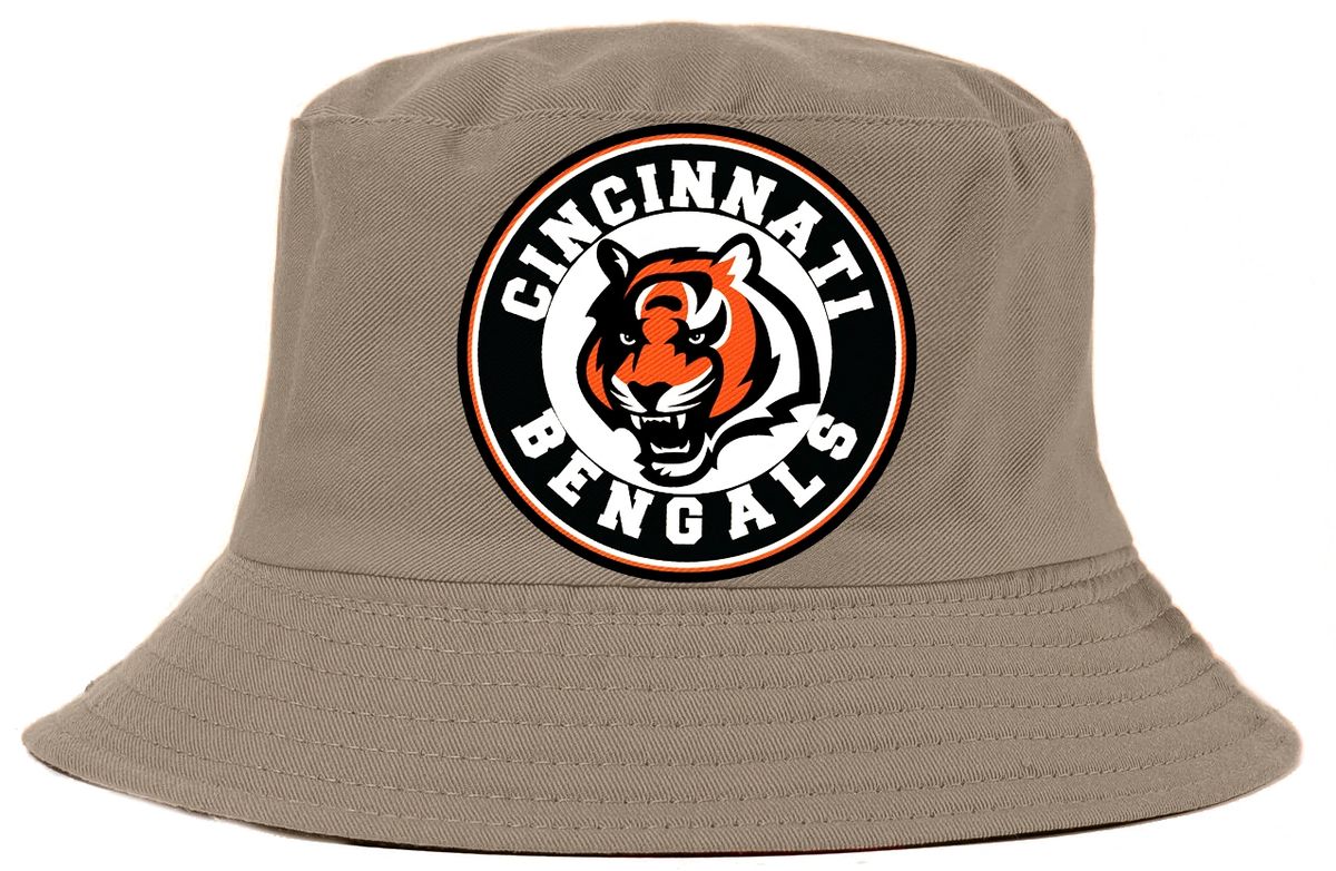 Bengals Single Photo Bucket Hats