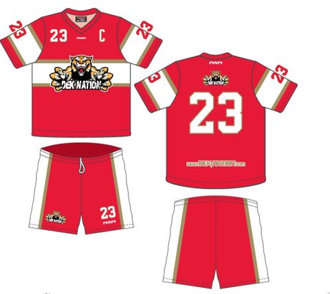 Chandail dek hockey personnalisé sales