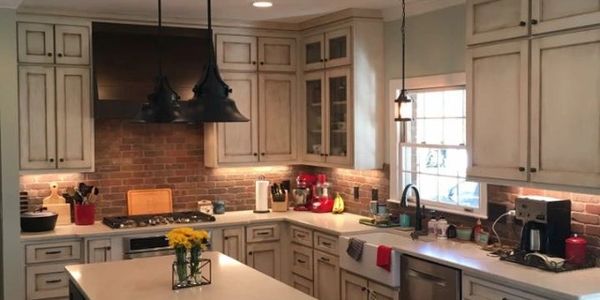 Just one example of the elaborate renovations that Southern 7 Homes has completed in Gallatin, TN.