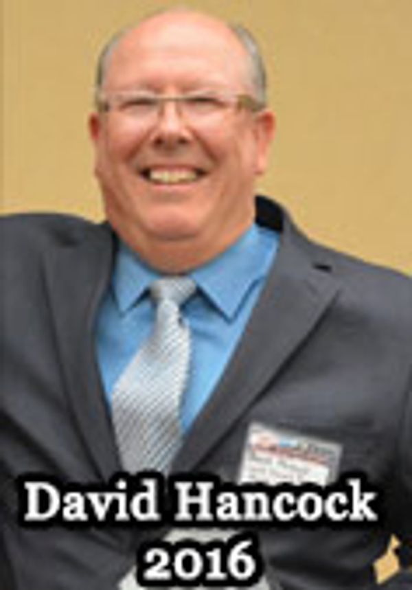 2016 Promoter Of The Year - David Hancock