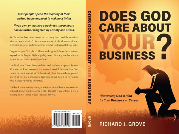 Does God Care About Your Business Book Richard Grove