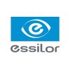 Essilor company logo in blue and grey.