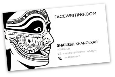 Click the image to send  an email to shailesh@facewriting.com