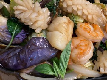 Sizzling Seafood