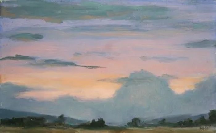 Salisbury CT, oil on panel, 2016