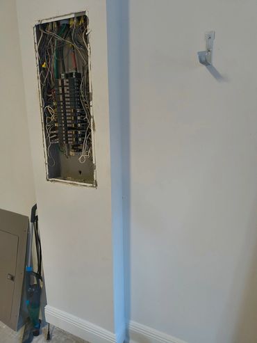 EV car charger outlet installation complete!