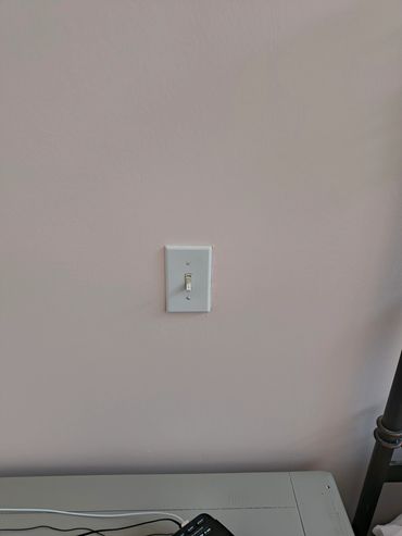 Before... updating light switch