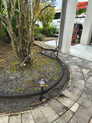 Bringing the outdoors to life—new landscape lighting installed for beauty, safety, and nighttime cur