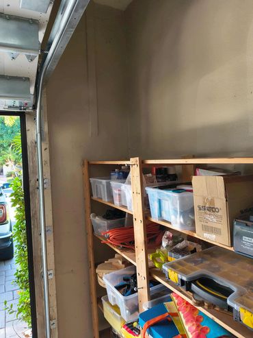 BEFORE... Installed a 40 Amp receptacle to power a Lucid car charger — providing safe, efficient cha