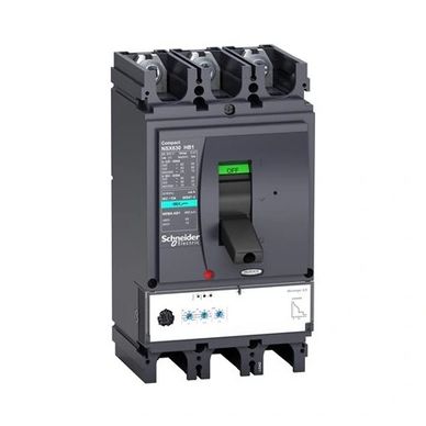 Schneider Electric circuit breaker with switch and control panel.