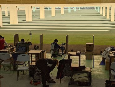 3 USA Team members Shooting at the Cairo 300M range