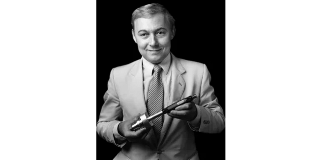 Leif Larsen — founder of Leitech Instruments, Denmark. Inventor of the COMBI thread depth gage.