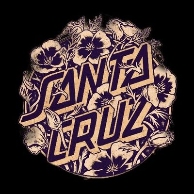 Santa Cruz Surf Logo, California