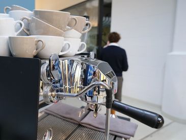 Mobile Espressomaschine Firmenevent Catering