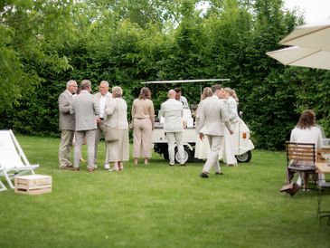 Kaffeemobil Hochzeit Outdoor Event Specialty Coffee Barista