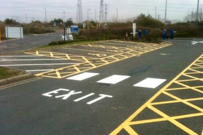 Thermoplastic Road markings 
by S&V Windsor 
