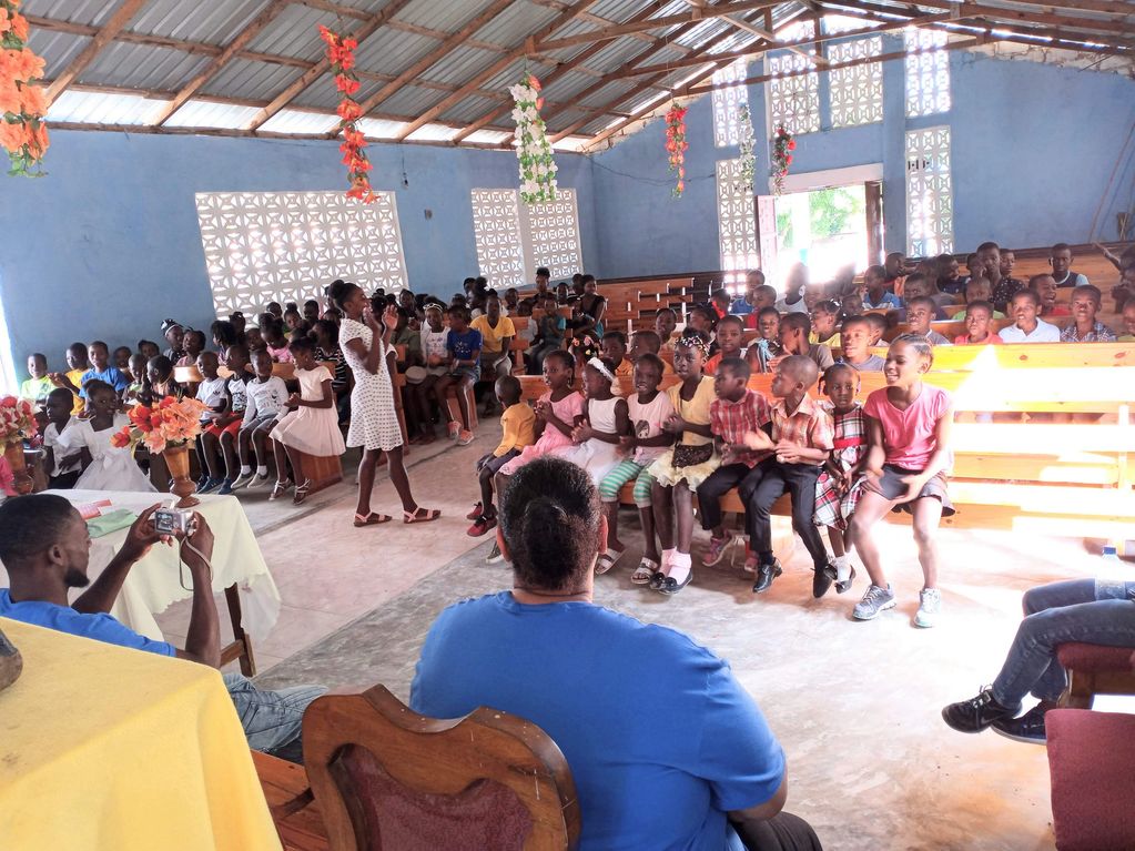 Children X-mas in  Haiti