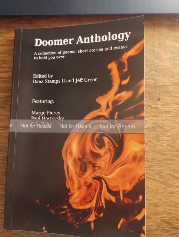 Get your copy of "Doomer Anthology." Ed Palmer's "Wailing Soul," adorns the cover.