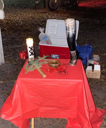 Yule Altar, Profession Hammers