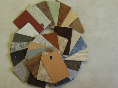 Custom Laminate Options: For manufactured table tops - OakStreetMfg