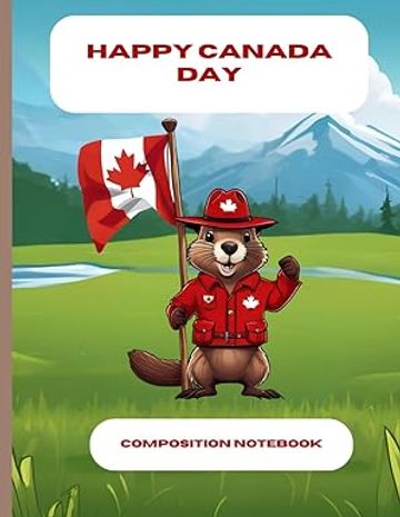 Canada Day Composition Notebook