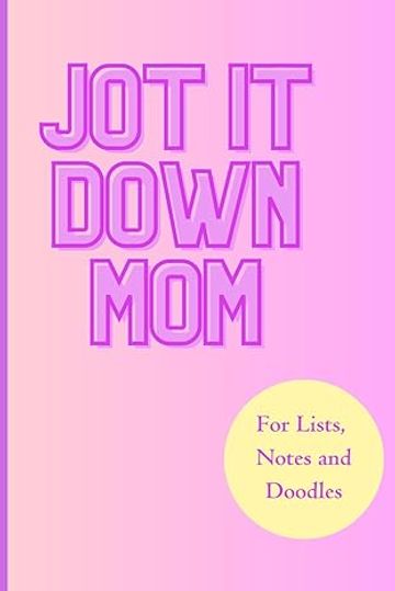 Journal and Doodle Book for Moms