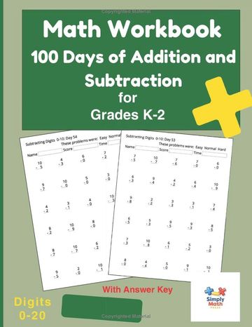 100 Days Of Addition & Subtraction for Grades K-2