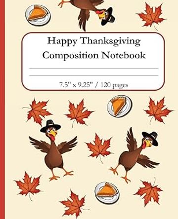 Thanksgiving Composition Notebook
