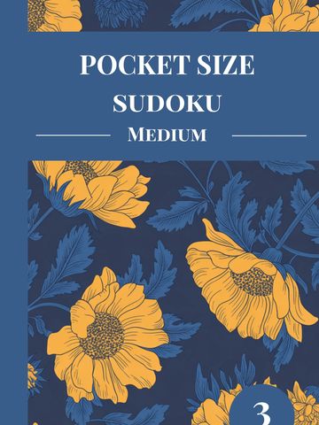 Pocket Size Sudoku - Medium Hard - Vol 3
