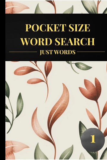 Pocket Size Word Search Vol 1
