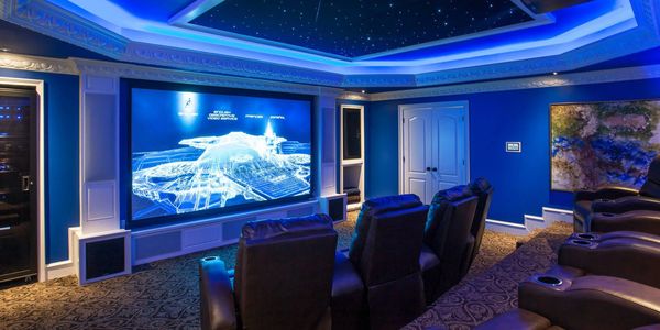 Home theater installation