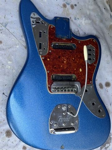 Fender Jaguar body vintage 1963 #fenderjaguar #vintagefenderjaguar 