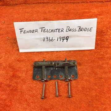 Fender Telecaster Bass Bridge Vintage 1968-79 Factory Original Part. w/screws online-store