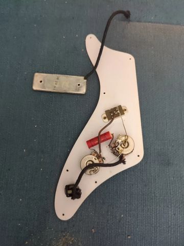 Harmony loaded pickguard 1964 wiring harness