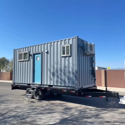 20ft shipping container tiny home on wheels