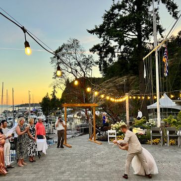 First Dance Sunset Vibes