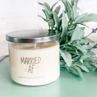 Trendy Married AF Candle