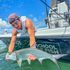 Light tackle inshore fishing tarpon, Jupiter, Florida 