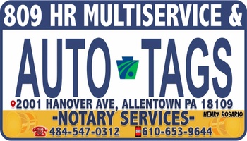 809 HR Multiservice & Auto Tags
