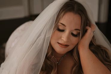 bridal boudoir makeup and hair