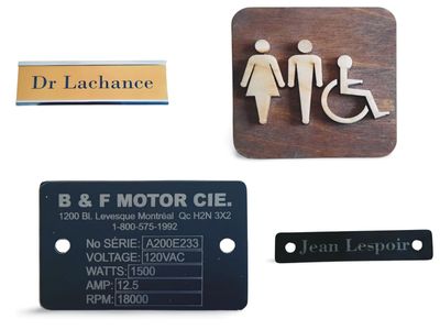 Affichage et signalétique, personnalisation