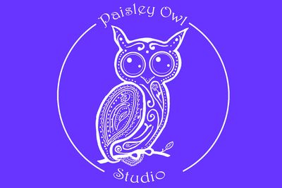 Paisley Owl Studio by Joellen F. Kaczorowski Logo