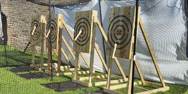 TBV AxeMasters Mobile Axe Throwing, Axe Throwing Targets, Wedding Axe Throwing, Axe Throwing Events 