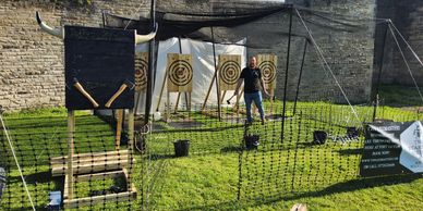 TBV AxeMasters Mobile Axe Throwing, Axe Throwing Targets, Wedding Axe Throwing, Axe Throwing Events 