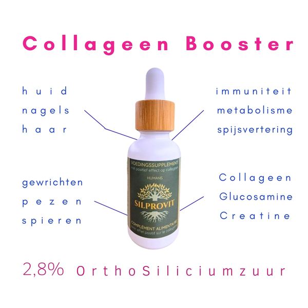 Silprovit choline orthokiezelzuur orthosiliciumzuur humaan voedingssupplement liquid silicium