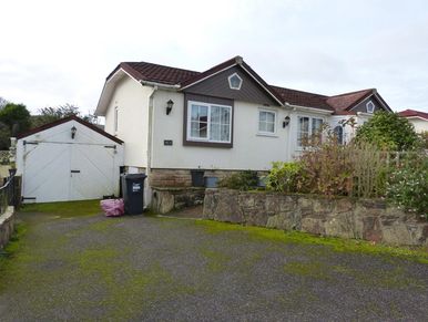 Two bedroom park home for sale at Bugle, St Austell, Cornwall, PL26